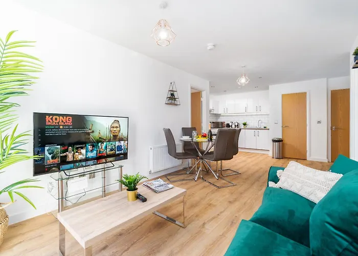 Birmingham City Centre Apartment - 2 Bedroom - Secure Parking - Top Rated 302H