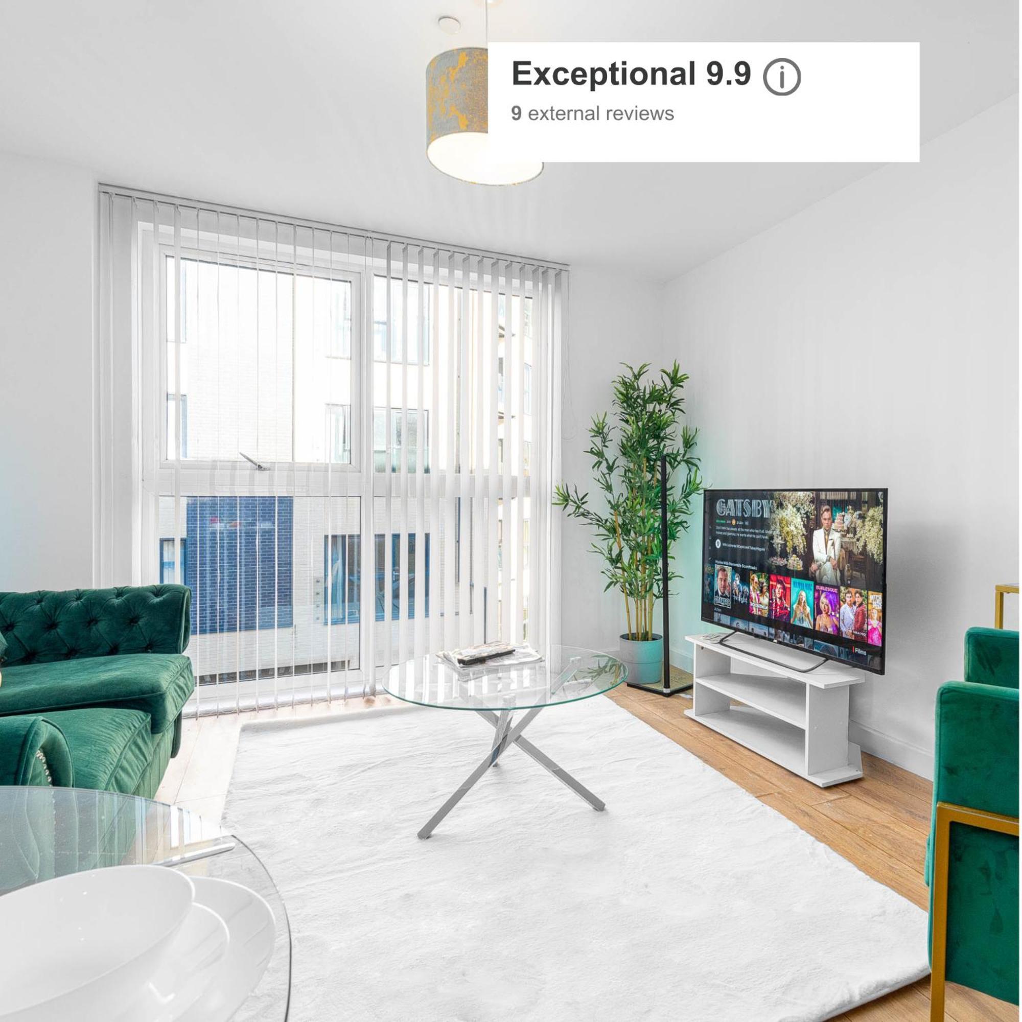 Apartment Centre - 2 Bedroom - Secure Parking - Rated 302h Birmingham
